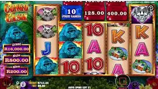 CONGO CASH BIG WINS PLUS 20 FREE SPINS #bigwins #onlineslots