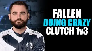 FALLEN CRAZY CLUTCH 1V3 CSGO