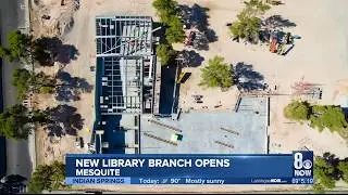 The Library District Opens New Mesquite Library