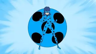 Miraculous Blue Ladybug Transformation || Blue Ladybug and Catnoir