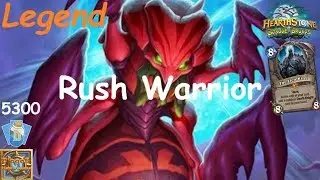 Hearthstone: Tempo Rush Warrior #1: Witchwood (Bosque das Bruxas) - Standard Constructed