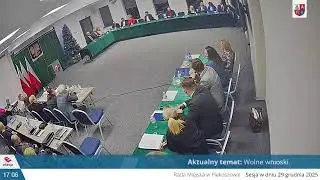XXIII Sesja Rady Miejskiej w Piekoszowie 29.12.2025 r.