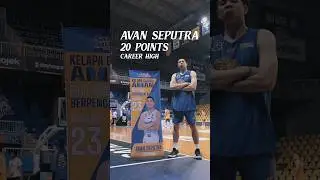 Avan Seputra 20 points career high. #GueSM #as23