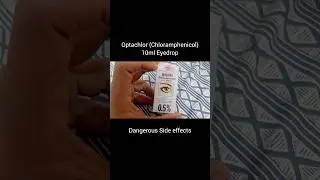 Optachlor (Chloramphenicol) 10ml eye drop dangerous side effects by Dr. Abdur Rafy | Rafy Healthcare