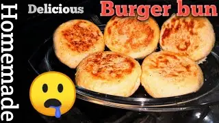 Homemade Burger Bun | easy recipe #Bun#Bugerbun#cooking