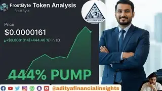 FROSTBYTE TOKEN SURGES 444% IN 1 DAY! | New Meme Coin Pump | Risk Analysis
