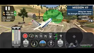 AFPS | Checkpoint Mission With A Boeing 747 | Airplane Flight Pilot Simulator Gameplay