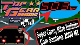 500 KM/H Com Nitro Infinito e o Super Carro Negro - Top Gear