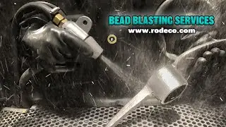 Bead Blasting Services - Rust Removal with Suction Cabinet (Light Cleaning)