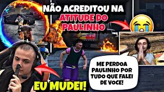 PAULINHO est&aacute; MUDADO! AP&Oacute;S ATITUDE do PAULINHO oLOKO PLAYER PEDIU PERD&Atilde;O e DEU os PARAB&Eacute;NS pro PAULO