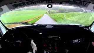 Rally Porsche GT3RS Condroz 2013 Lhonnay - Pironet - ES4 Tinlot Modave