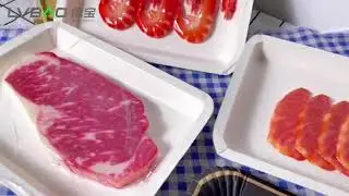 skin package paper food tray