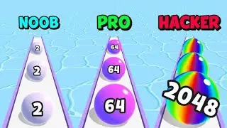 Ball Run 🏐 2048 game play no 119।।Infinity Run game।।gaming video।। #ballrun2048 #ballrun #gaming