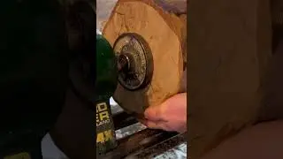 Woodturning - Turning Spalted Beech #Shorts