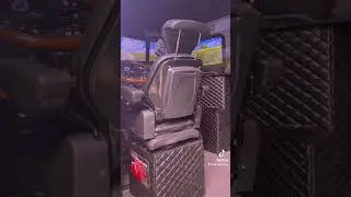 American Truck Simulator.  Custom build in a van