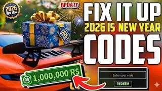 КОДЫ ДЛЯ ИГРЫ FIX IT UP В ROBLOX 🎁 | ⚠️2026⚠️ КОДЫ ДЛЯ ИГРЫ FIX IT UP В ROBLOX (🥳СПЕЦИАЛЬНОЕ ПРЕД...