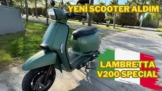 Yeni scooter Lambretta V200 Special | Tercih etme sebebi | İnceleme
