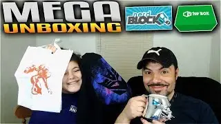 January Double Unboxing - 1up Box Energy Theme & Nerd Block Arcade Star Wars!