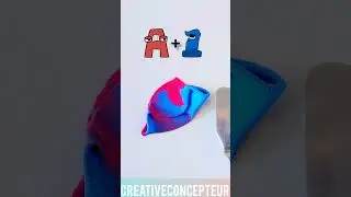 Guess the mixed color A1 #a1 #shorts #colormixing #satisfying #asmr
