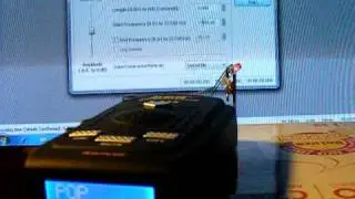 Тест Conqueror X-323 на частоту 2220 Гц.AVI