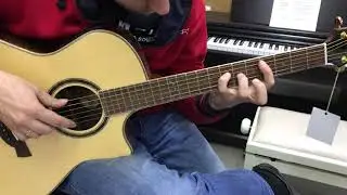Crafter GLXE 3000 Тест гитары