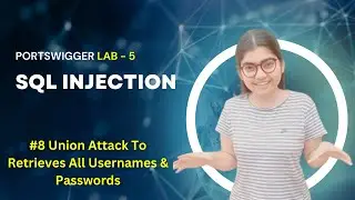 Lab: SQL injection UNION attack, retrieving data from other tables | In English | #sqlinjection