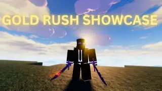 GOLD RUSH SWORDS SHOWCASE IN CHOOSE YOUR POWER.(IT'S OP)