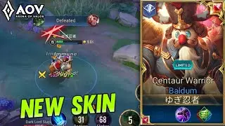 AOV : BALDUM NEW SKIN CENTAUR WARRIOR - ARENA OF VALOR
