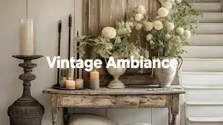 Creating Vintage Ambiance: Farmhouse Design & Decor Inspirations