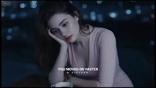 You Moved on Faster | Sadness Emotional EDM English Song 2026