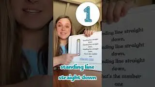 Number Writing Song 🎶 Write the Number 1 #kidslearning