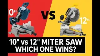 10'' Sliding vs 12'' Miter Saw: Which is Best for DIY Projects?