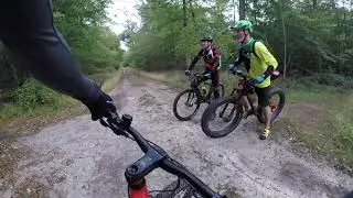 VTT Fontainebleau avec Matjo ride