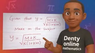 Change Of Subject Formula | Part 2| 