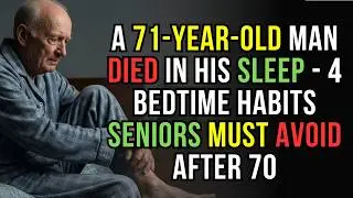 Why So Many Seniors Die in Their Sleep - 4 Bedtime Habits to Avoid - Senior Wisdom