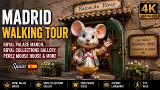 Madrid Walking Tour | Royal Palace March, Royal Collections Gallery, Pérez Mouse House & more