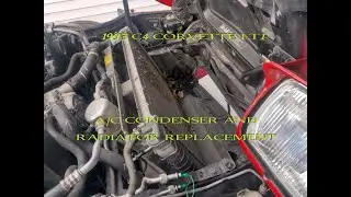 How to Replace AC Condenser C4 Corvette LT1