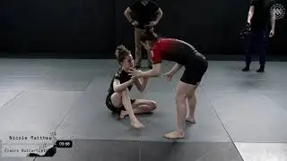 Midwest Finishers 18: Nicole Matthew vs Claire Butterfield (Quarterfinal Round Womens 135lb)