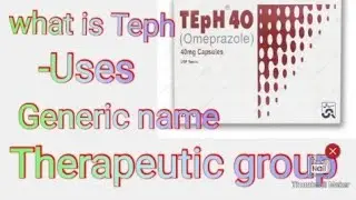 TEPH Brand name . Generic name Omeprazole.  company name Sami.