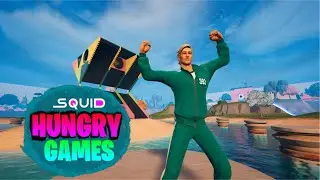 SQUID HUNGRY GAMES Trailer #fortnite #fortnitemaps #squidgame #hungergames #survival #funny #gaming