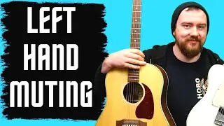 Try this left hand muting exercise | London calling intro guitar lesson