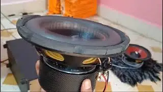 Customer Video 2 - Fredo FRD8.4DM 8-Inch Double Magnet Subwoofer - 4 Ohms, 103W RMS, 725W Peak