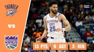 Ajay Mitchell - 13 Points, 6 Assists, 3 Rebounds vs Kings - 2025-26 Regular Season