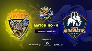 Surprise Stingers vs Tempe Airawaths | Champions Premier League(CPL) - 2025(League Matches) | Live&hellip;