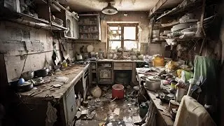 Cleaning a filthy house😭 48 hours of continuous work 💪 to give this little family new happiness😍🤩❤️