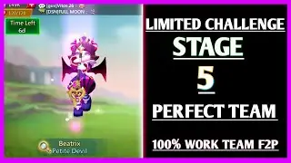 Lords mobile Limited Challenge Trick vs trick Stage 5 Petite devil limited challenge stage 5 auto