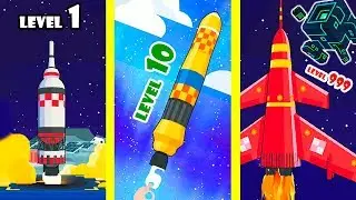 Rocket Star Evolution HACK! This Is Fastest Evolution of Rockets! World Record in Rocket Star