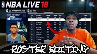 NBA LIVE 18 Gameplay | ROSTER EDITING & WILL WE HAVE DYNAMIC DNA