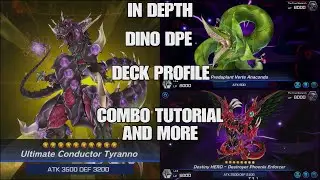 Yu-Gi-Oh! Master Duel: IN DEPTH Dino DPE Deck profile with Tutorial and Combos