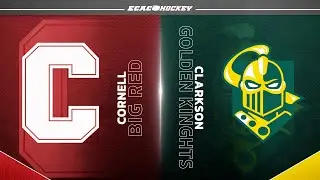 Cornell vs Clarkson | #ECACHockey Men's Finals | NCAA Men's Ice Hockey | Highlights - March 22, 2025